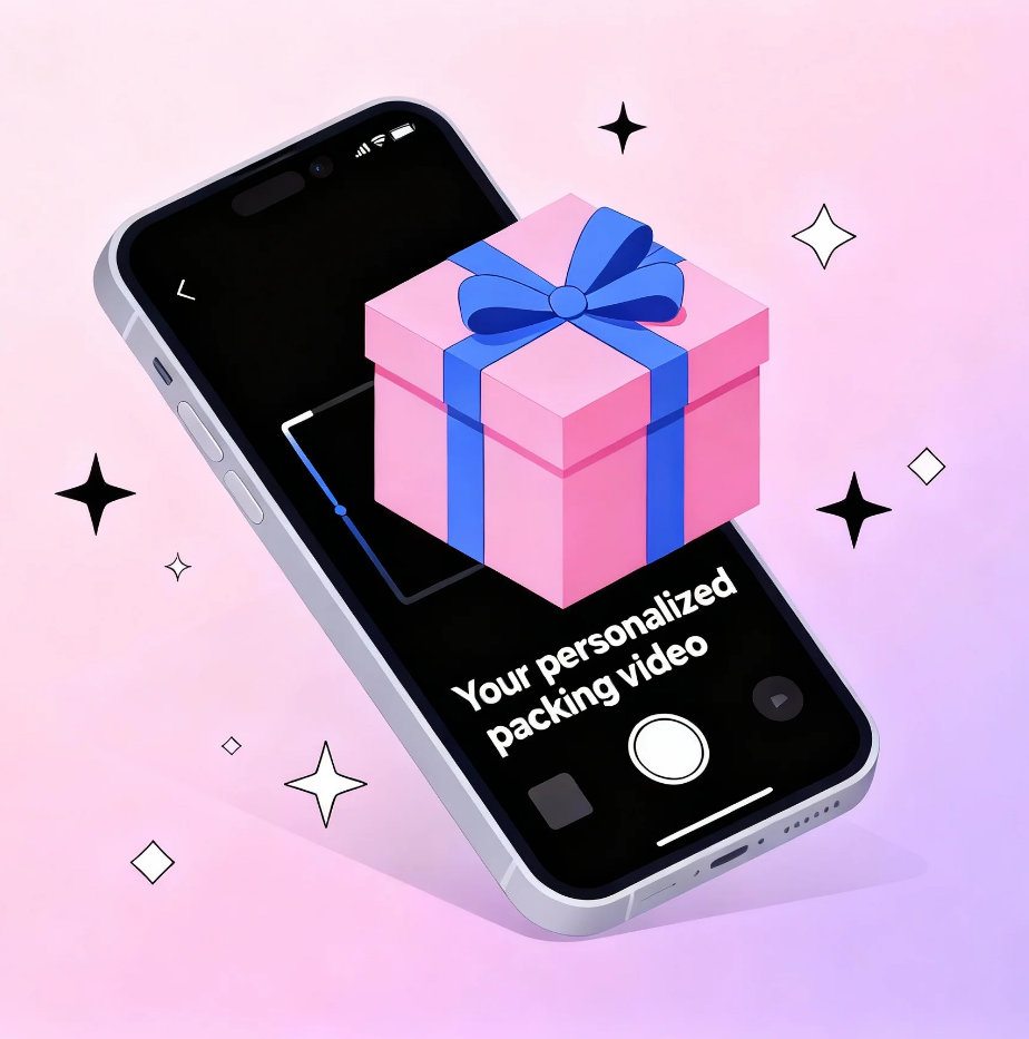 Your personalized packing video🥰