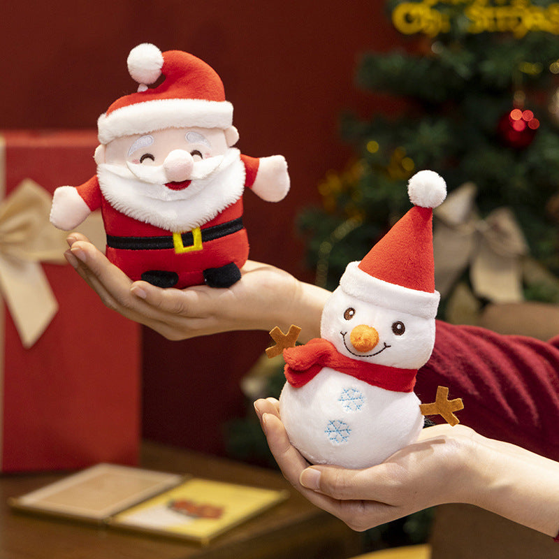 Free Shipping - Cute Christmas Plush Toys – Santa, Snowman & Gingerbread Man Dolls | Adorable Holiday Gifts & Decorations