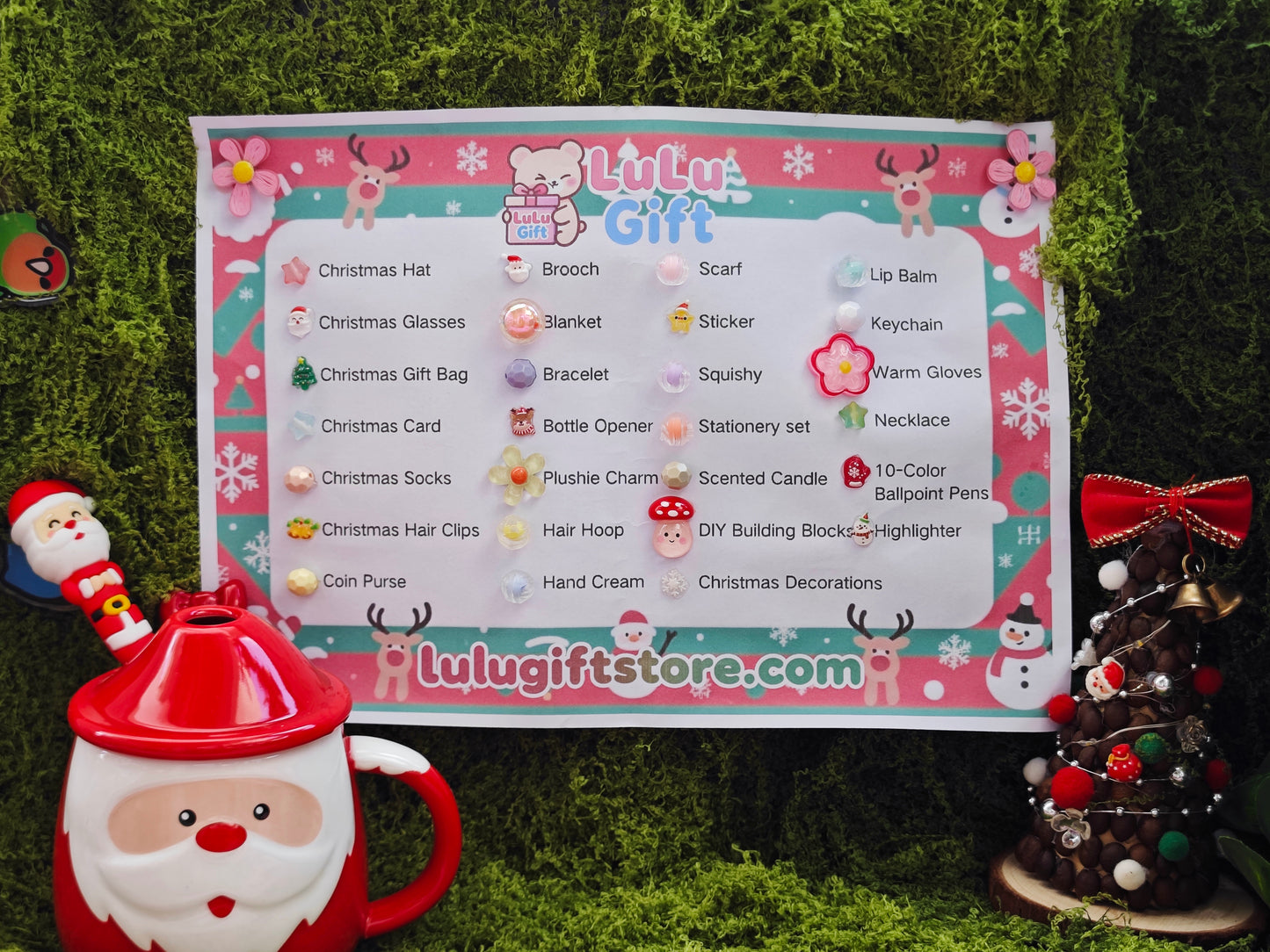 🎄Small Scoop Lucky Christmas Topic Surprise Scoop | Cute Christmas Surprise Box for Gift Lovers 💝