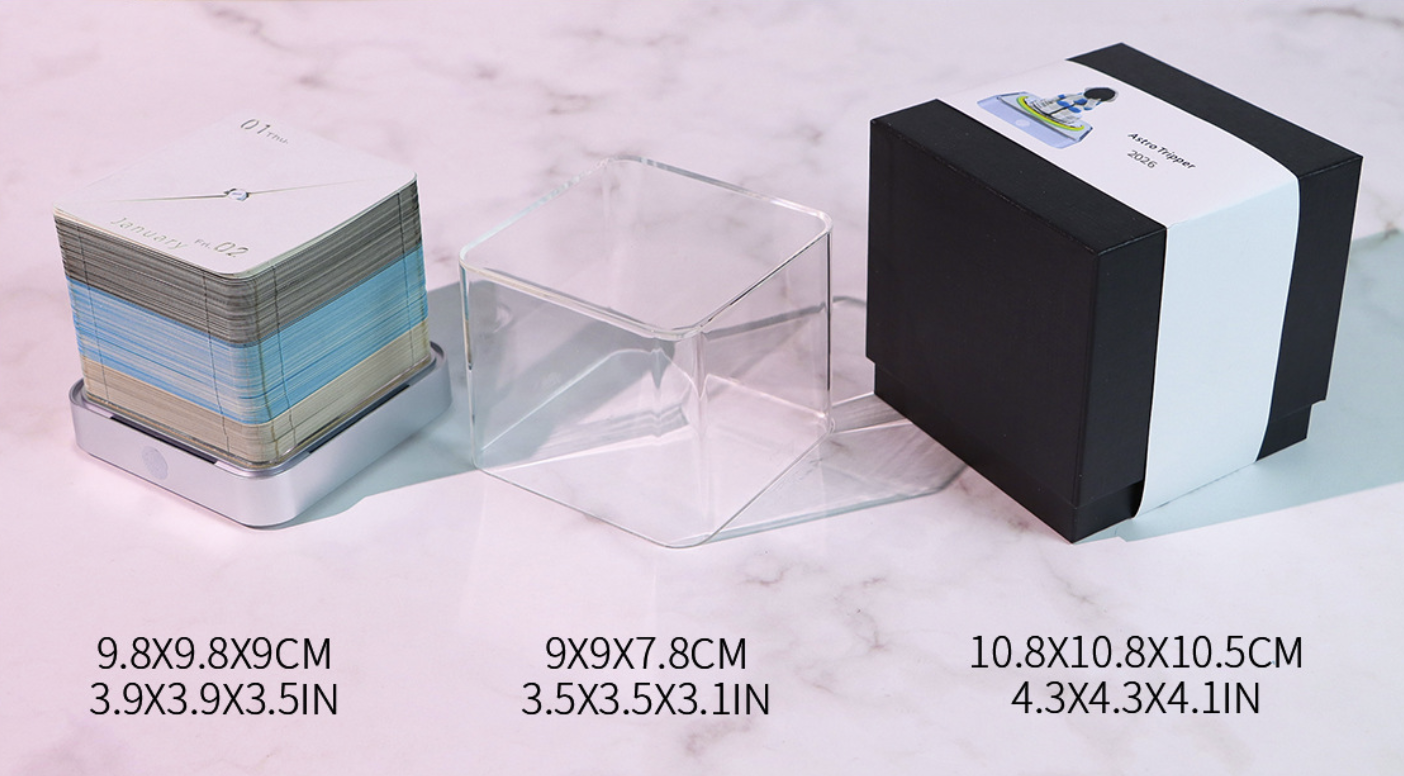 Free Shipping - 3D Time Piece Calendar 2026 – LED Paper Art Tree House Desk Decor, Creative Tear-Off Memo Pad, Unique Christmas Gift