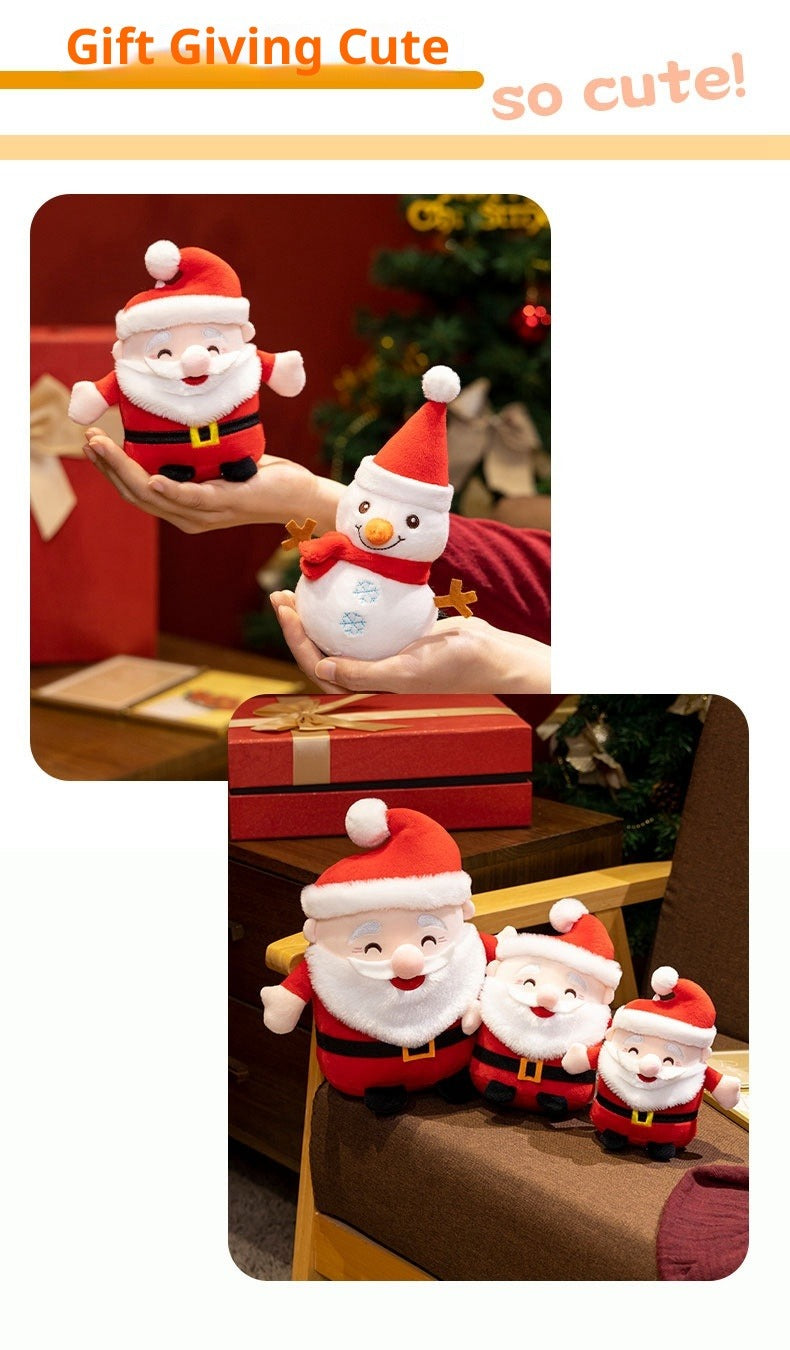 Free Shipping - Cute Christmas Plush Toys – Santa, Snowman & Gingerbread Man Dolls | Adorable Holiday Gifts & Decorations